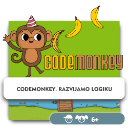 CodeMonkey. Razvijamo logiku - KIBERone. Škola digitalne pismenosti. Programiranje za decu. IT edukacija dece. Budva