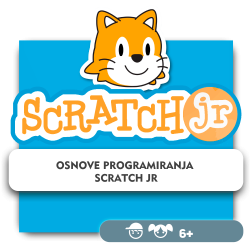 Osnove programiranja Scratch Jr - KIBERone. Škola digitalne pismenosti. Programiranje za decu. IT edukacija dece. Budva