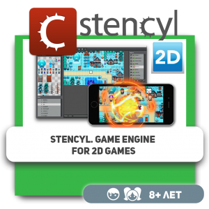  Stencyl. Motor za 2D igre - KIBERone. Škola digitalne pismenosti. Programiranje za decu. IT edukacija dece. Budva